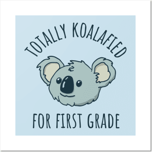 First Grade Back to School Koala Posters and Art